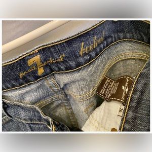 7 for All Mankind, bootcut jeans, blue, size 26